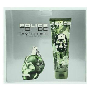 Police to Be Camouflage Eau De Toilete 40ml Spray Shampoo Perfumado 100ml