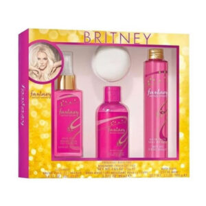 Britney Spears Fantasy Mist Spray 100ml Set 4 Pieces