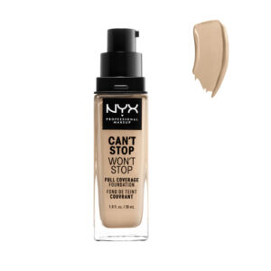 NYX Can´t Stop Won´t Stop Full Coverage Foundation Nude 30ml