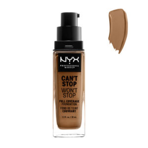 NYX Can´t Stop Won´t Stop Full Coverage Foundation Nutmeg 30ml