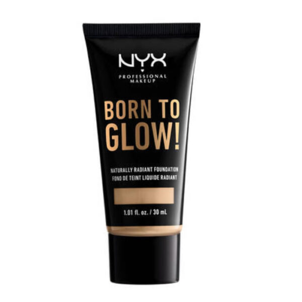 NYX Born To Glow Naturally Radiant Foundation Warm Vanilla 30ml