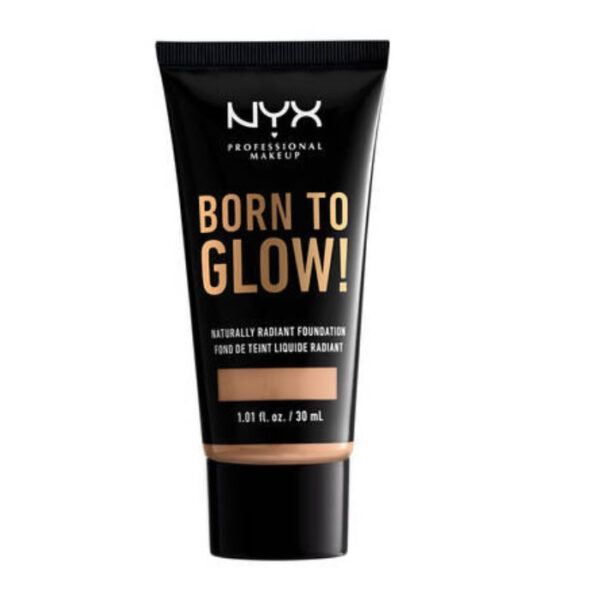 NYX Born To Glow Naturally Radiant Foundation Natural 30ml