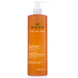 Nuxe Reve De Miel Face And Body Cleansing Gel 400ml