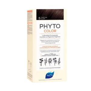 Phyto Hair Colour By Phytocolor 5 Light Brown 180g