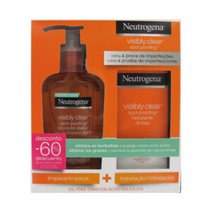 Neutrogena Visibly Clear Daily Wash 200ml Set 2 Pieces