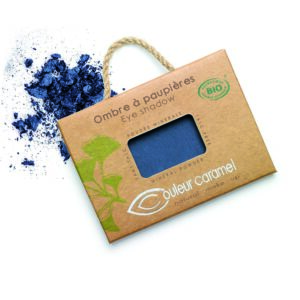 Couleur Caramel Makeup Eyeshadow 076 Bleu Marine Mat 1un