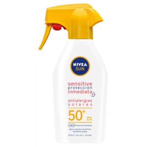 Br Nivea Sensitive F50 Pistola 270 Antialergias Solares