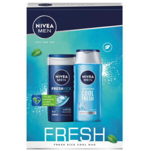 Nivea Men Fresh Gel De Bath 250ml Shampoo 250ml