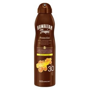 Hawaiian Tropic Coconut y Mango Aceite Spf30 180ml Spray