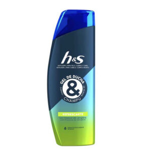 H&S Refreshing Anti-Dandruff Shower Gel & Shampoo 300ml