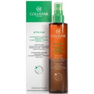 Collistar Attivi Puri Concentrato Bifasico Snellente Alghe Marine Peptidi Azione Urto – 200ml