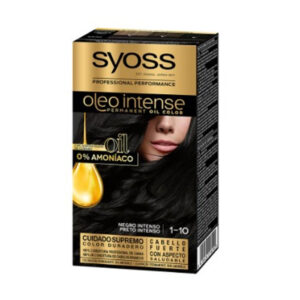 Syoss Oleo Intense Permanent Hair Color 1-10 Deep Black