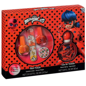 Cartoon Lady Bug Eau De Toilette Spray 30ml Set 5 Pieces