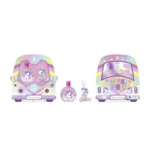 Cartoon Eau My Unicorn Hippie Eau De Toilette Spray 50ml Set 2 Pieces